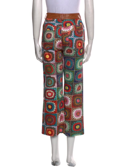 Andersson Bell Patterned Wide Leg Pants