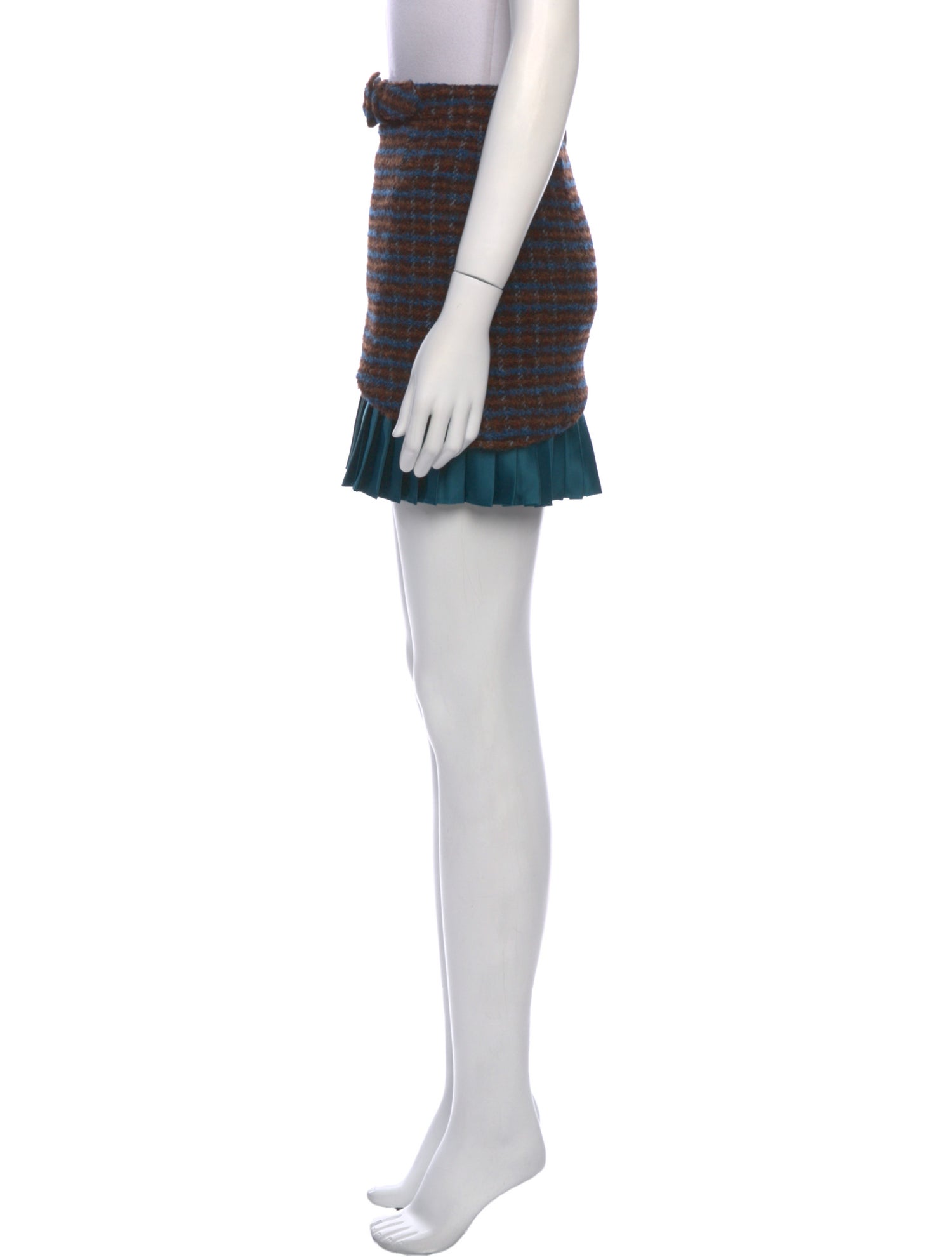 Andersson Bell Wool Mini Skirt