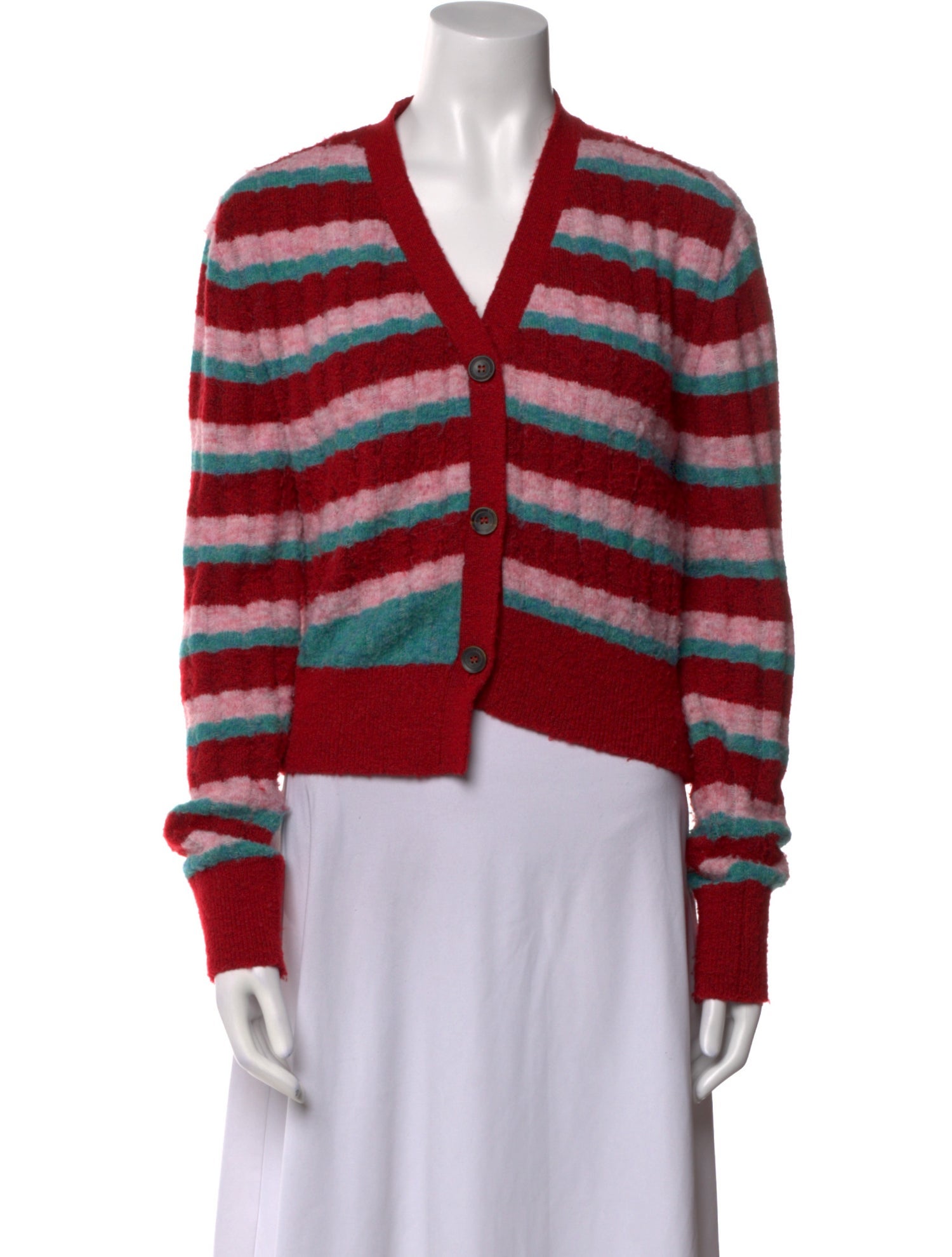Andersson Bell Striped V-Neck Sweater