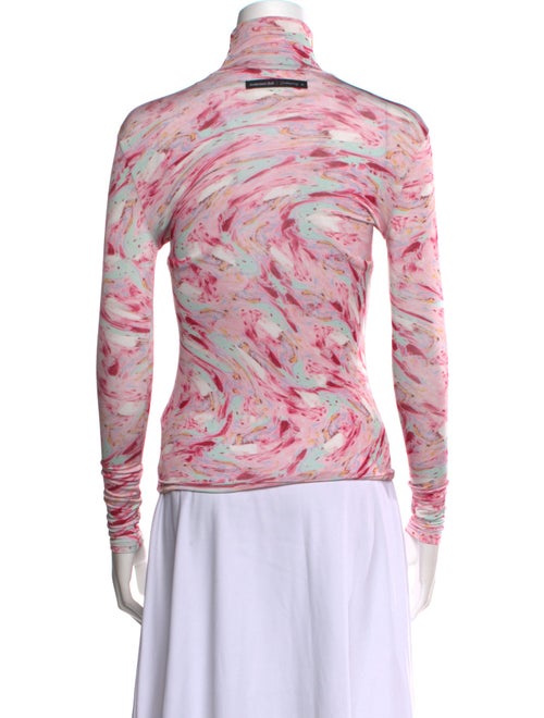Andersson Bell Printed Turtleneck Sweatshirt