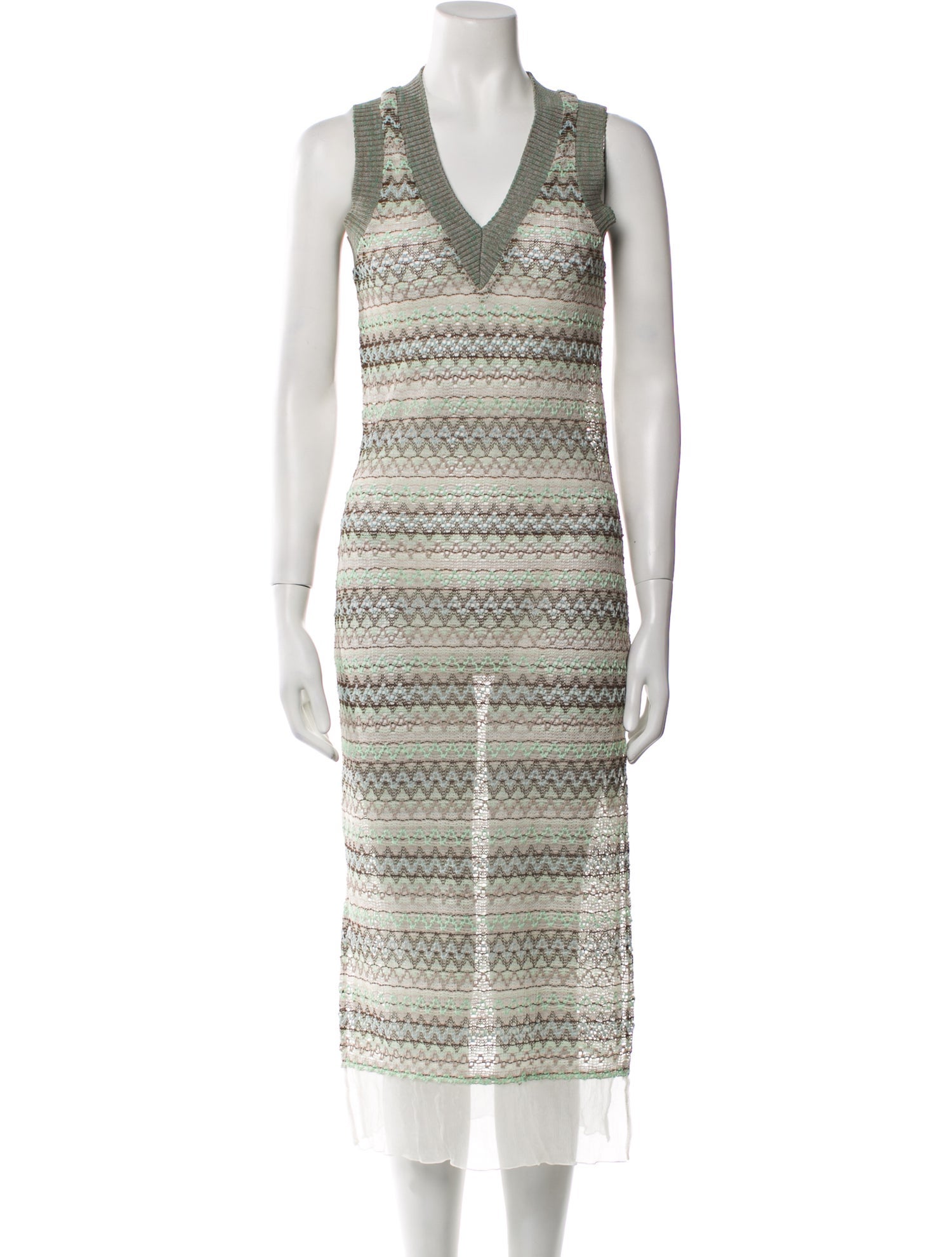 Andersson Bell Silk Midi Length Dress