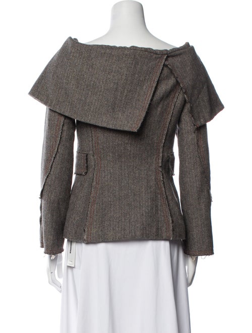 Andersson Bell Wool Printed Evening Jacket