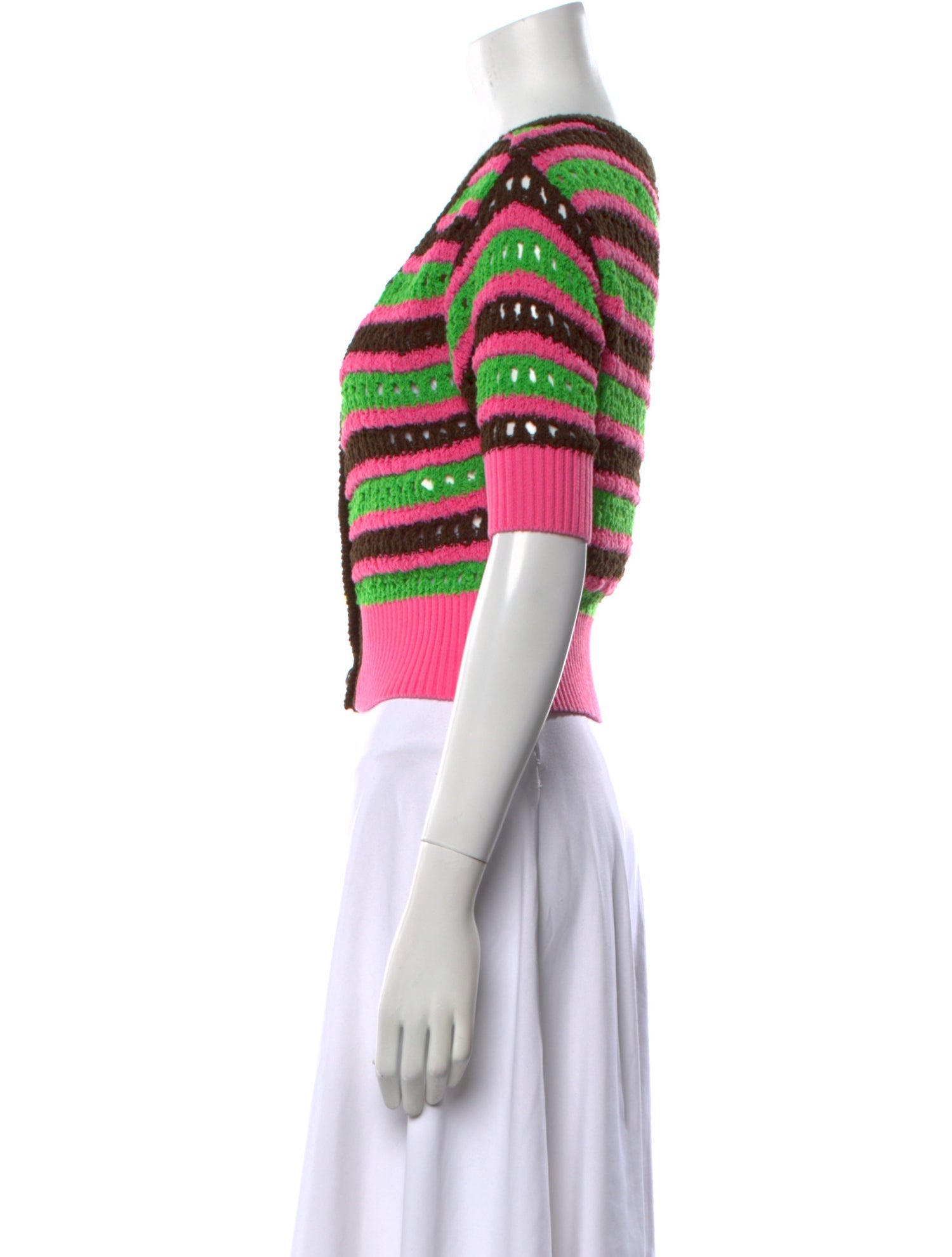 Andersson Bell Striped Scoop Neck Sweater