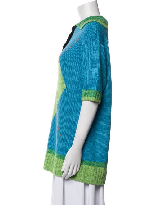 Andersson Bell Printed Mock Neck Tunic