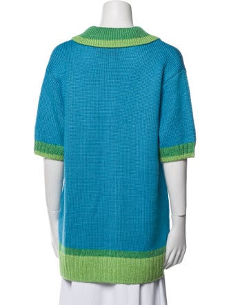 Andersson Bell Printed Mock Neck Tunic