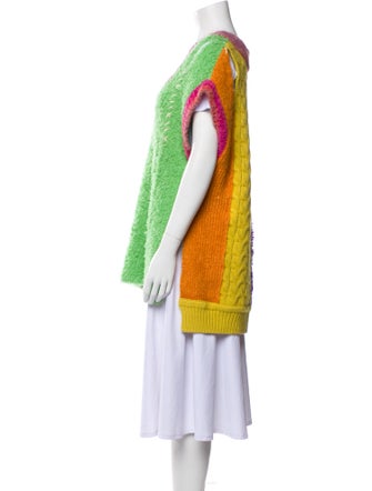 Andersson Bell Wool Colorblock Pattern Sweater