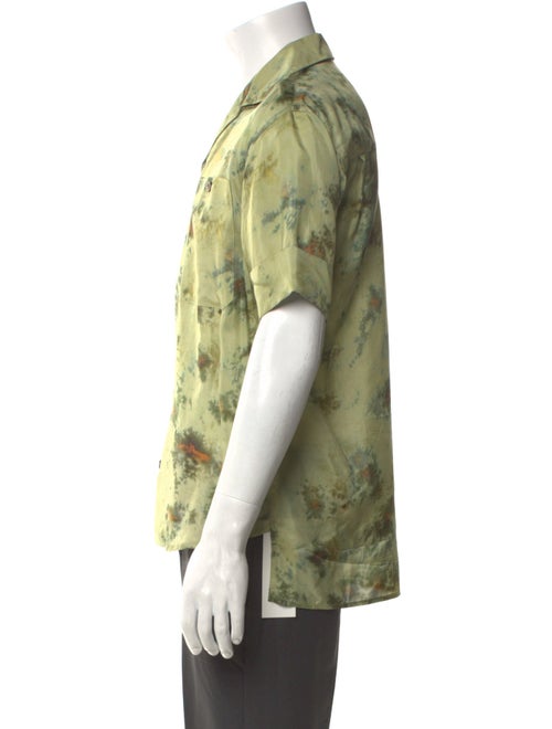 Andersson Bell Tie-Dye Print Short Sleeve Shirt
