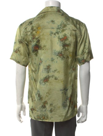 Andersson Bell Tie-Dye Print Short Sleeve Shirt