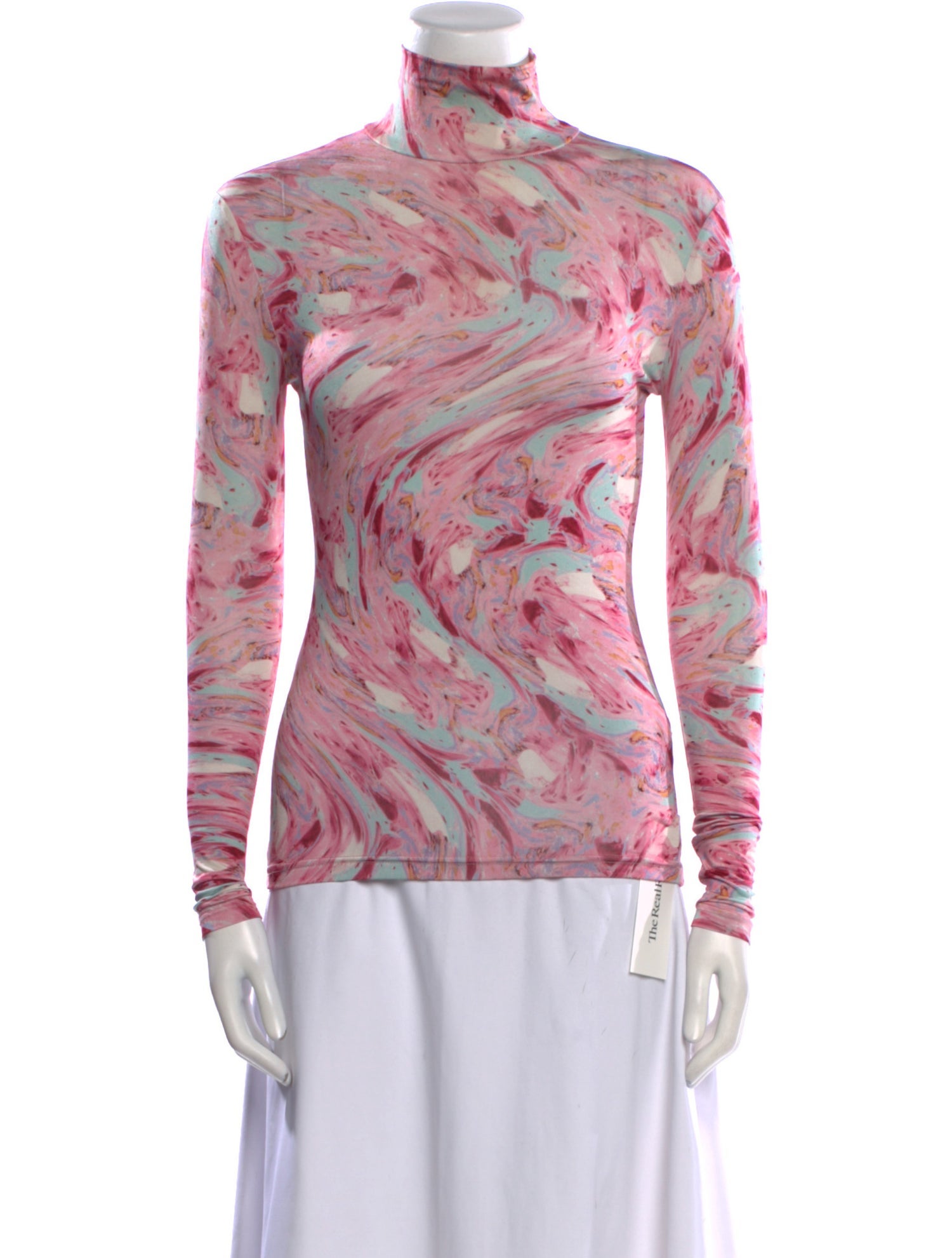 Andersson Bell Printed Turtleneck Sweatshirt