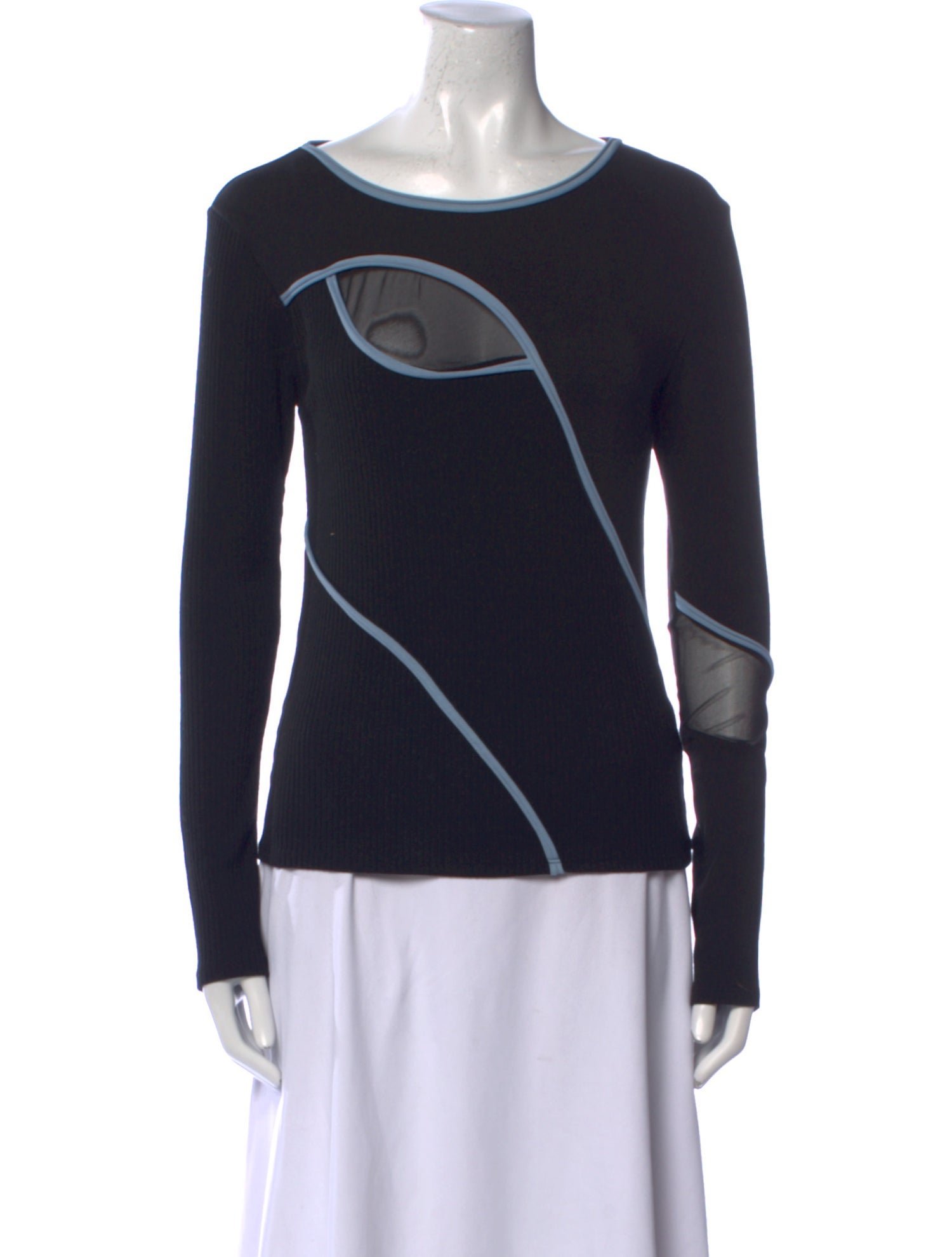 Andersson Bell Graphic Print Scoop Neck Sweatshirt