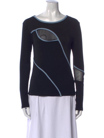 Andersson Bell Graphic Print Scoop Neck Sweatshirt