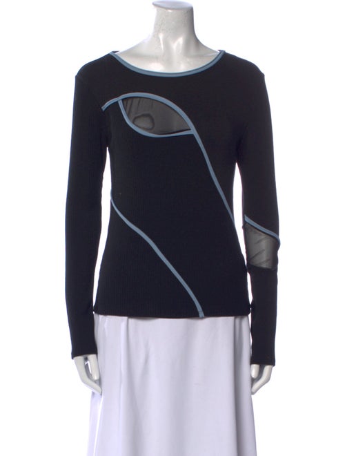 Andersson Bell Graphic Print Scoop Neck Sweatshirt