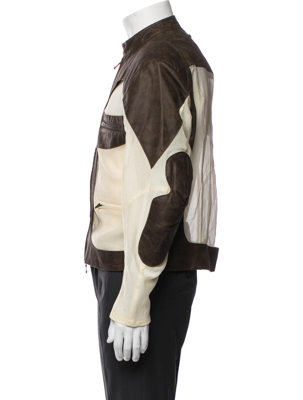 Andersson Bell Moto Jacket Colorblock Pattern - image 2