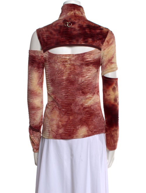 Andersson Bell Printed Turtleneck Sweatshirt