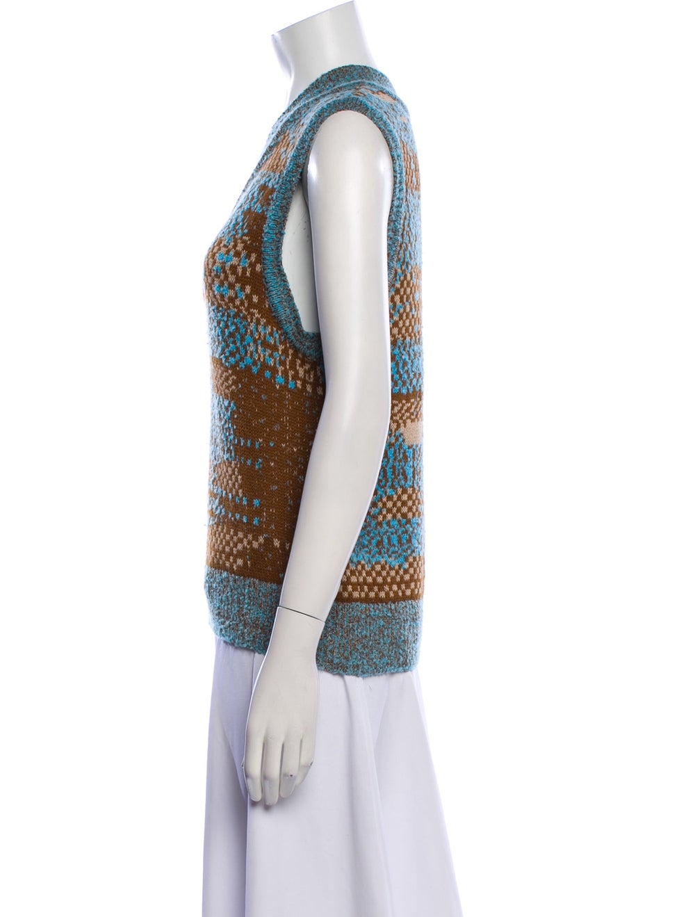Andersson Bell Pullover Printed Sleeveless with V… - image 2