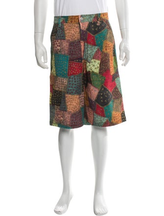 Andersson Bell Printed Flat Front Shorts