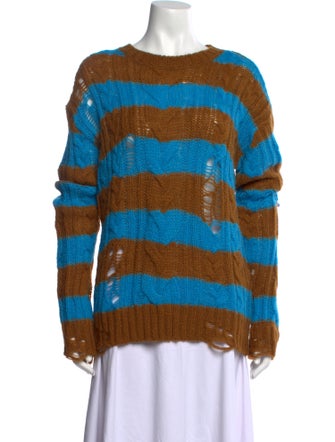 Andersson Bell Striped Crew Neck Sweater