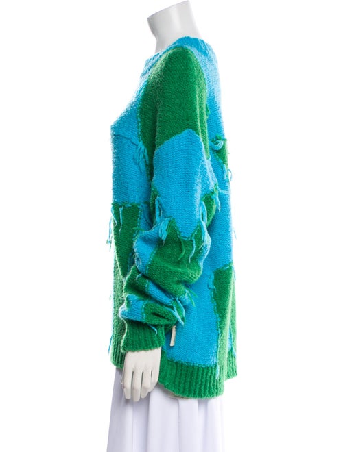 Andersson Bell Printed Mock Neck Sweater