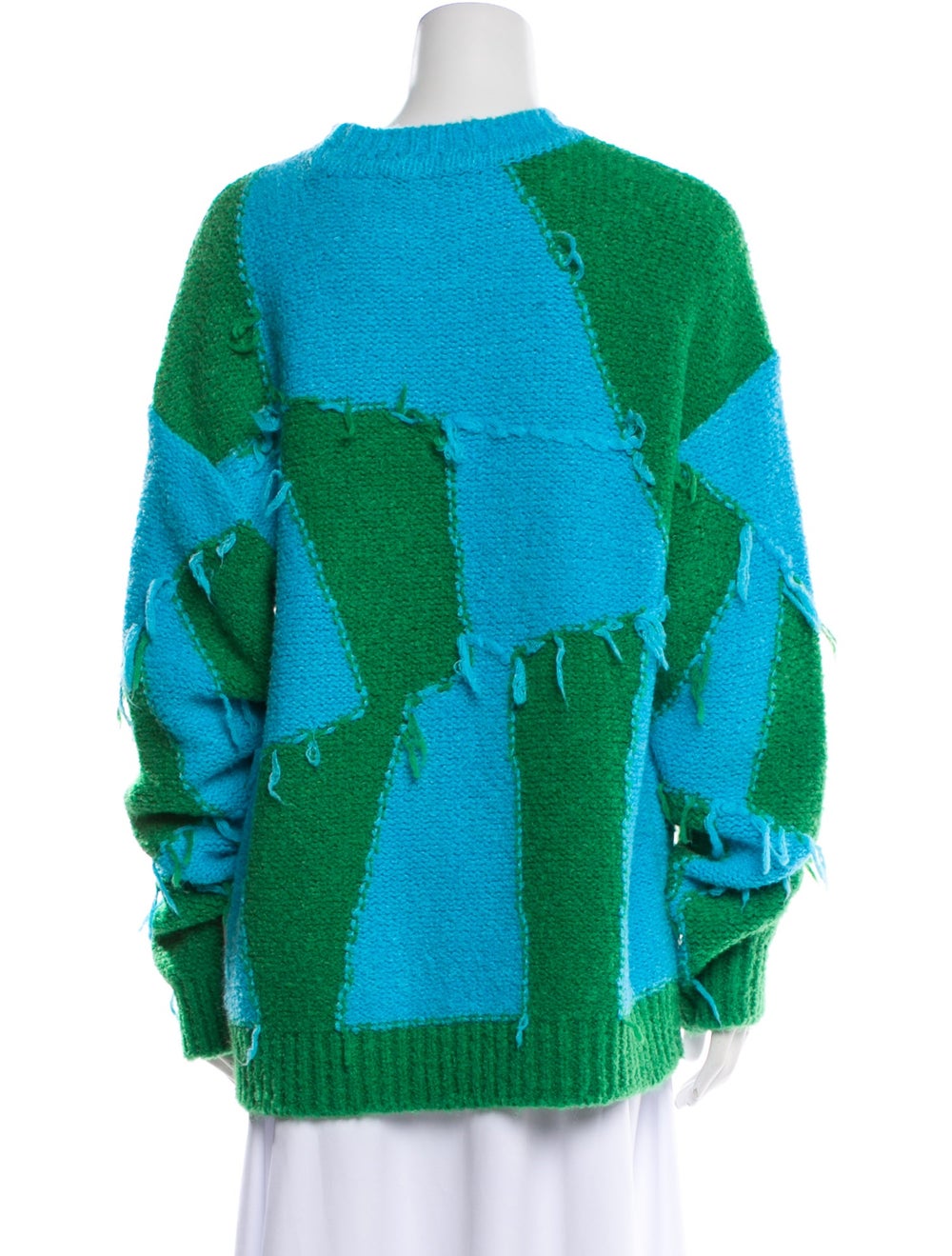 Andersson Bell Pullover Blue Printed Long Sleeve … - image 3