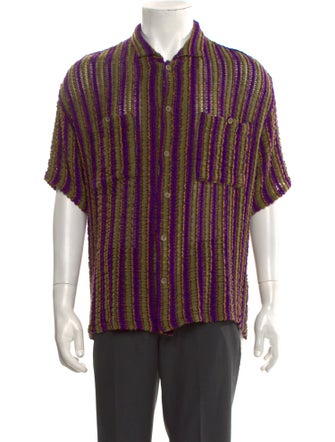 Andersson Bell Striped Short Sleeve Shirt