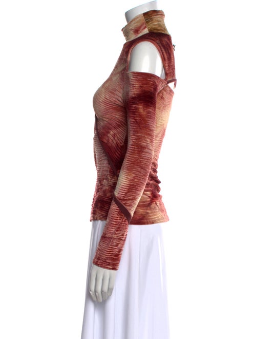 Andersson Bell Printed Turtleneck Sweatshirt