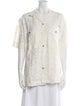 Andersson Bell Lace Pattern Mock Neck Tunic