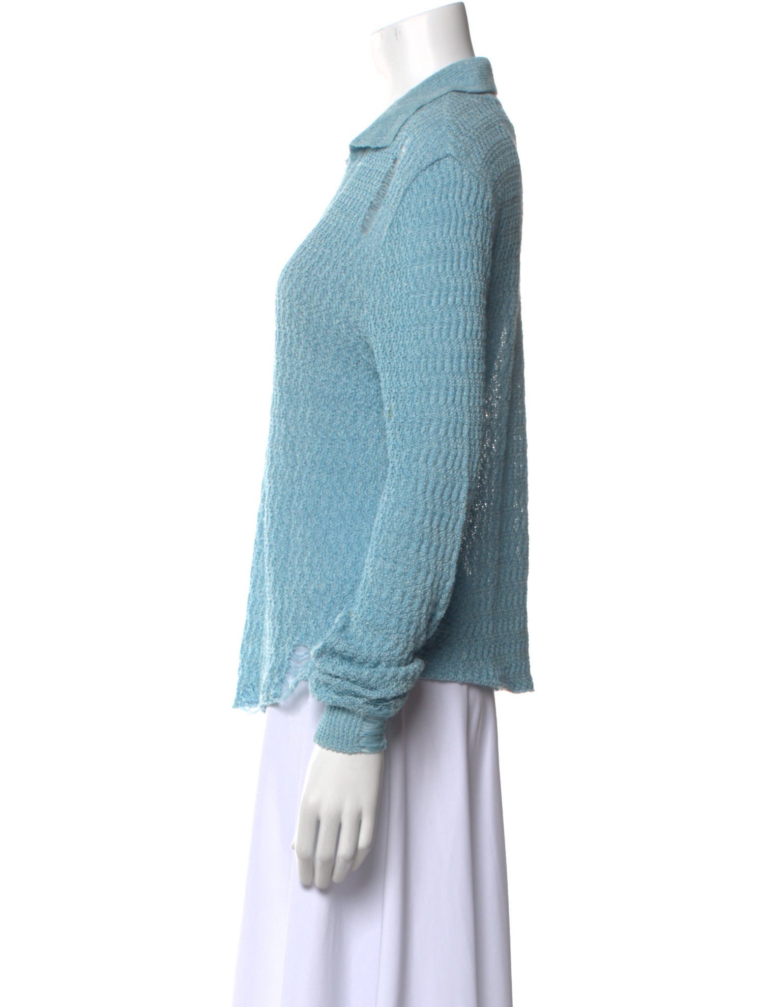 Andersson Bell Linen V-Neck Sweater