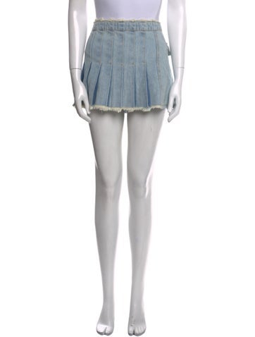 Pre-owned Andersson Bell Mini Skirt In Blue