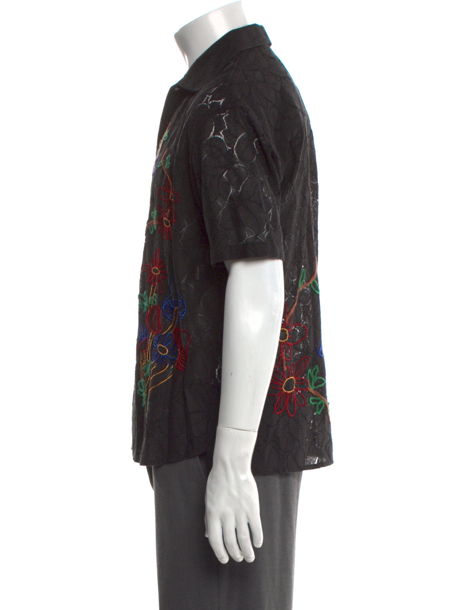 Andersson Bell Floral Print Short Sleeve Shirt