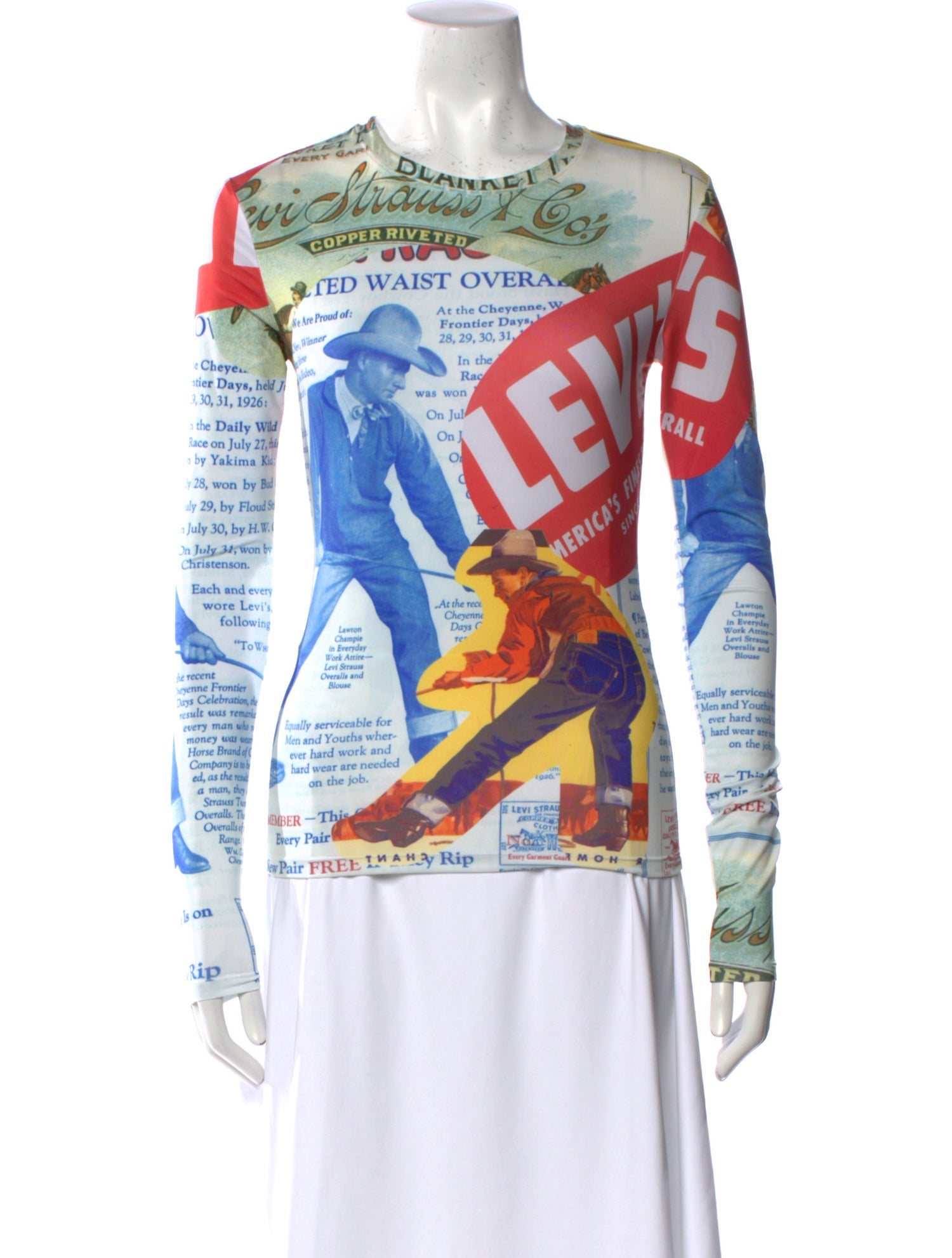 Andersson Bell Graphic Print Crew Neck T-Shirt w/ Tags