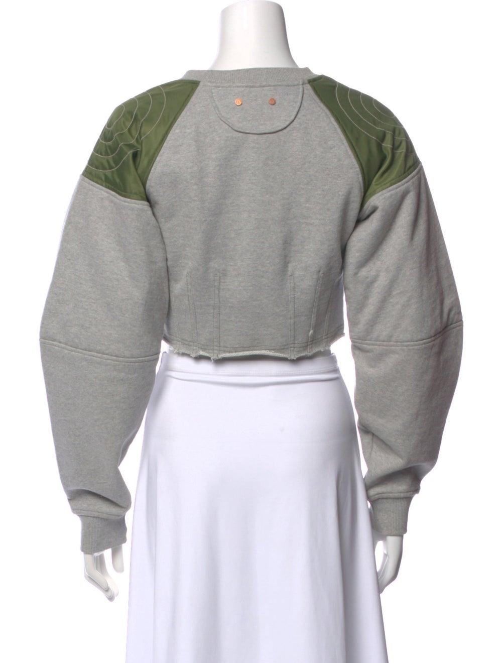 Andersson Bell Colorblock Pattern Crew Neck Sweat… - image 3