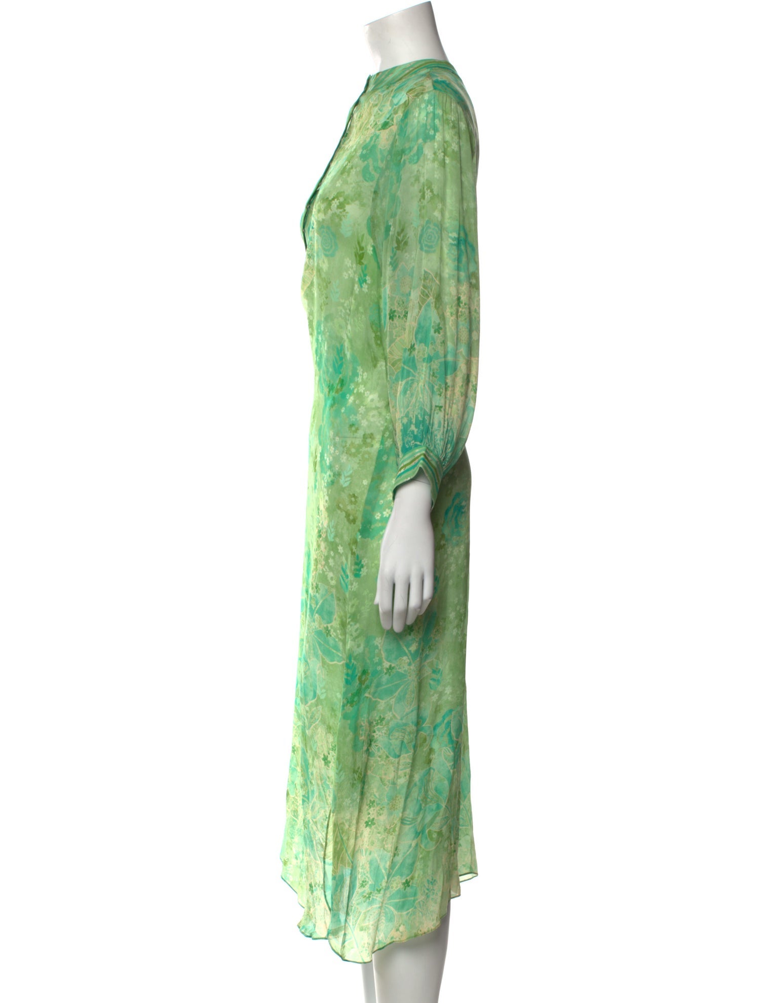Anita Dongre Floral Print Midi Length Dress