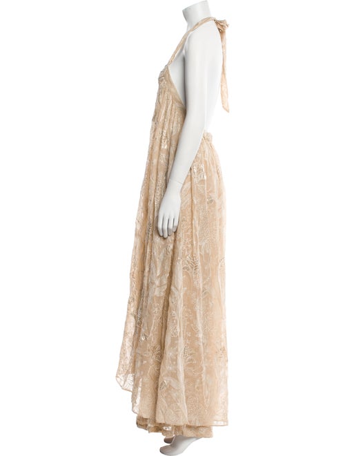 Anita Dongre Lace Pattern Sequin Embellishments Pant Set