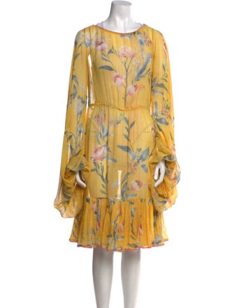 Anita Dongre Silk Knee-Length Dress