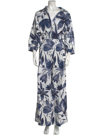 Andres Otalora Printed Jumpsuit