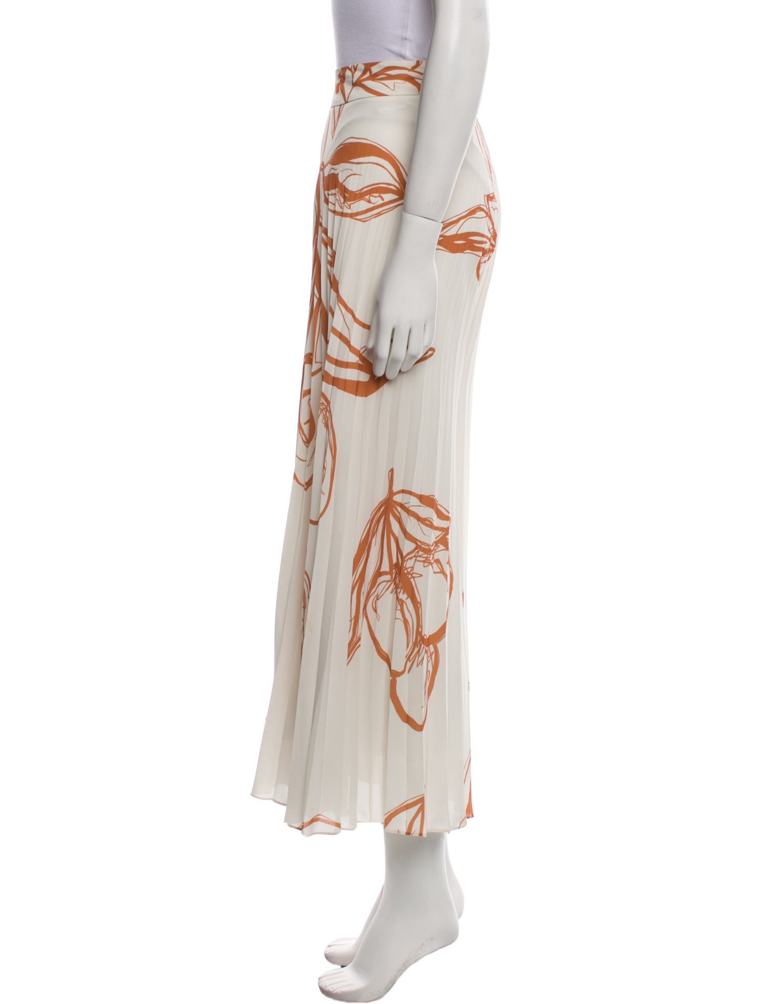 Andres Otalora Floral Print Wide Leg Pants