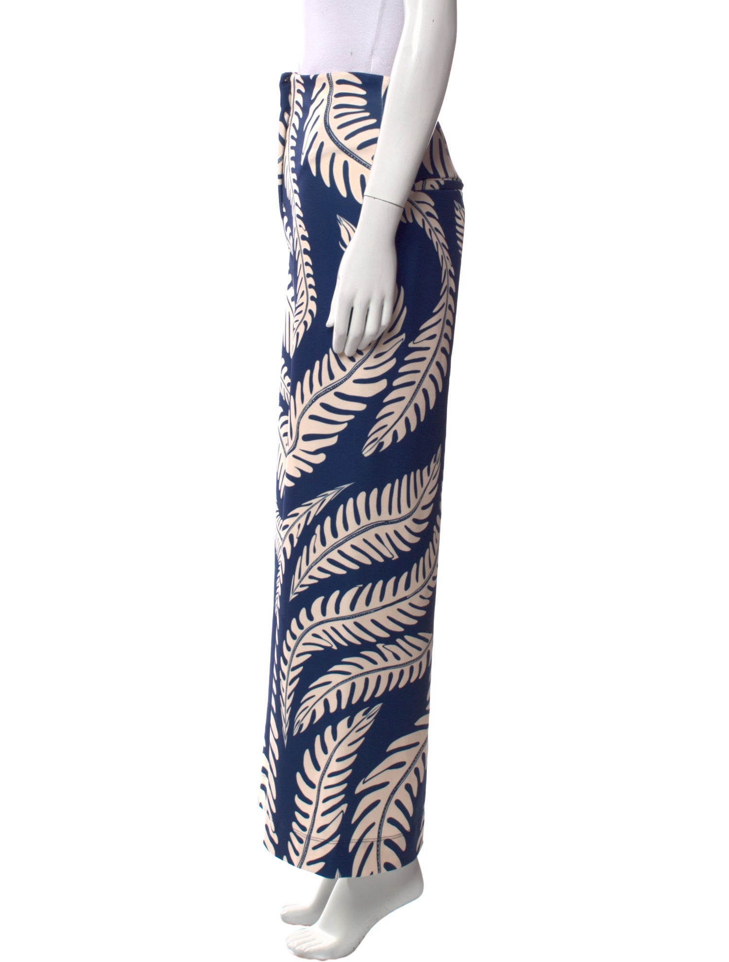 Andres Otalora Printed Wide Leg Pants