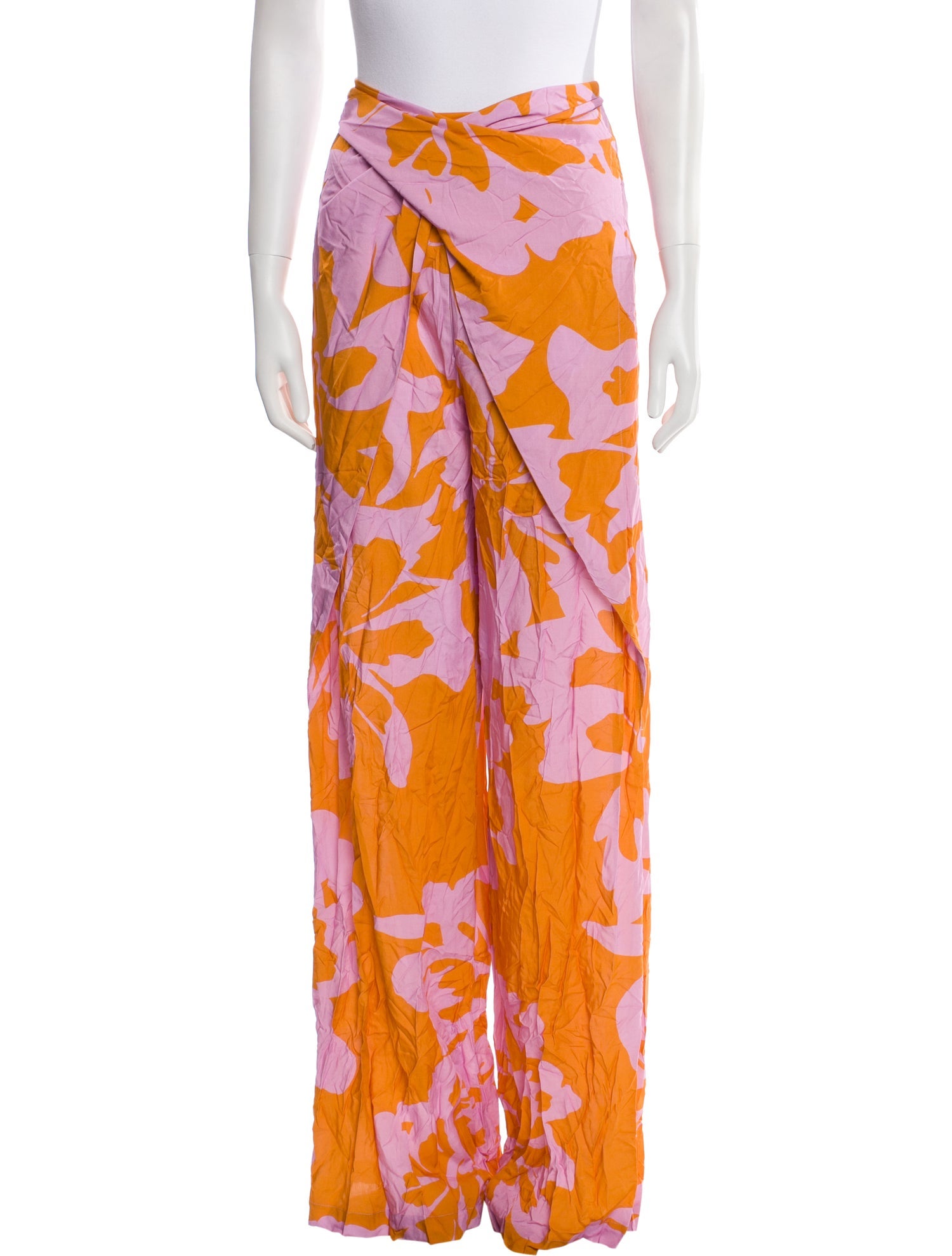 Andres Otalora Printed Wide Leg Pants w/ Tags
