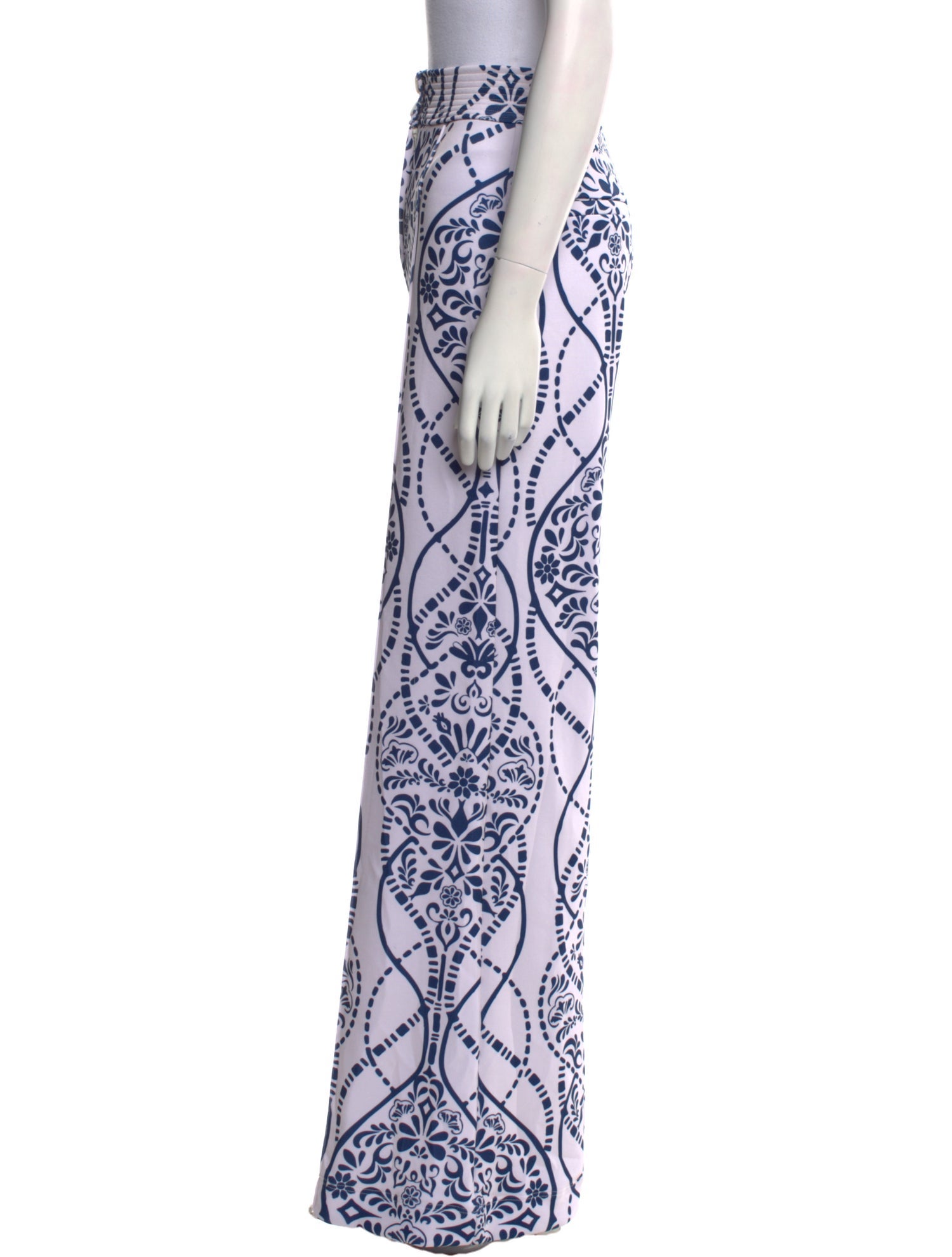 Andres Otalora Floral Print Wide Leg Pants w/ Tags