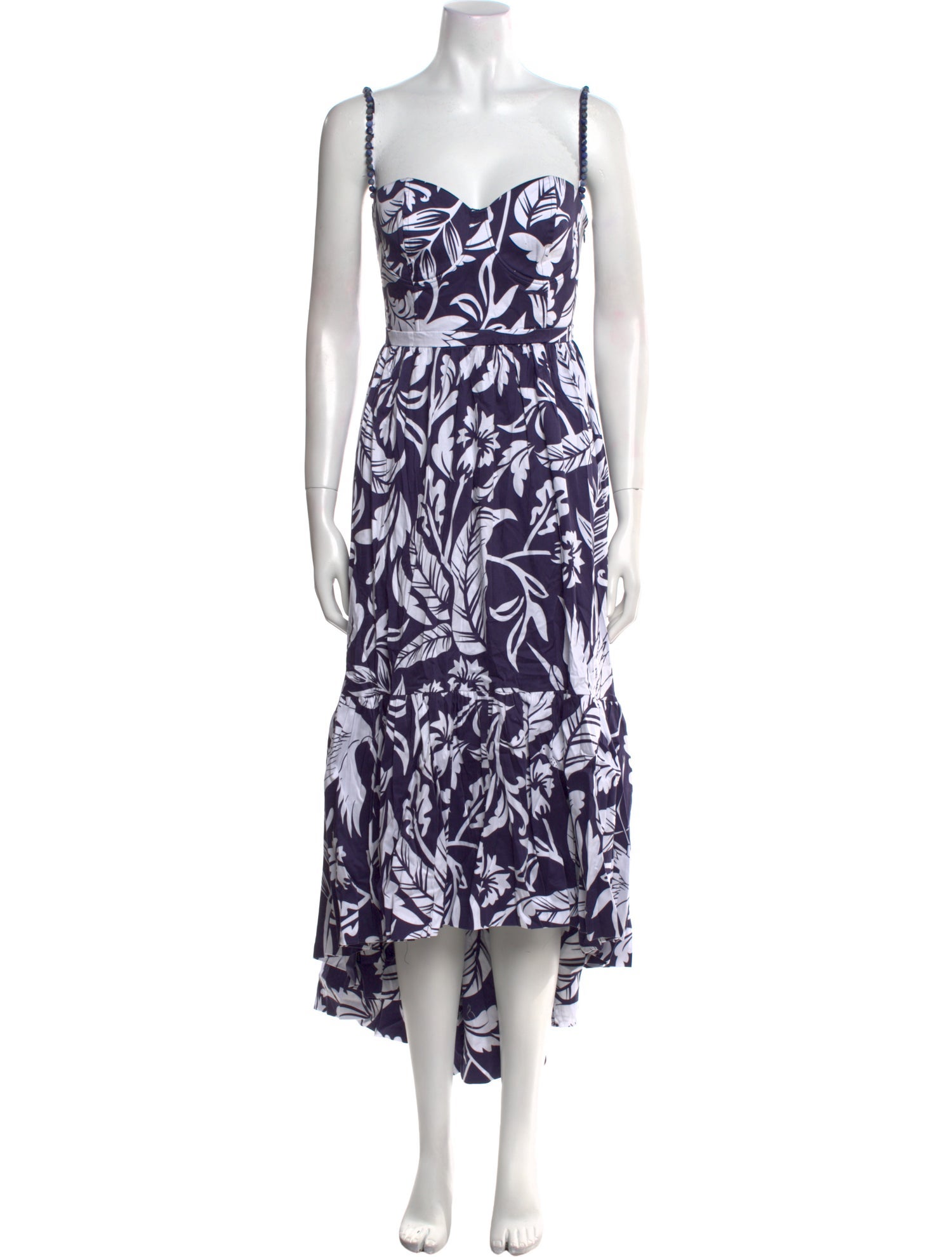 Andres Otalora Printed Long Dress w/ Tags
