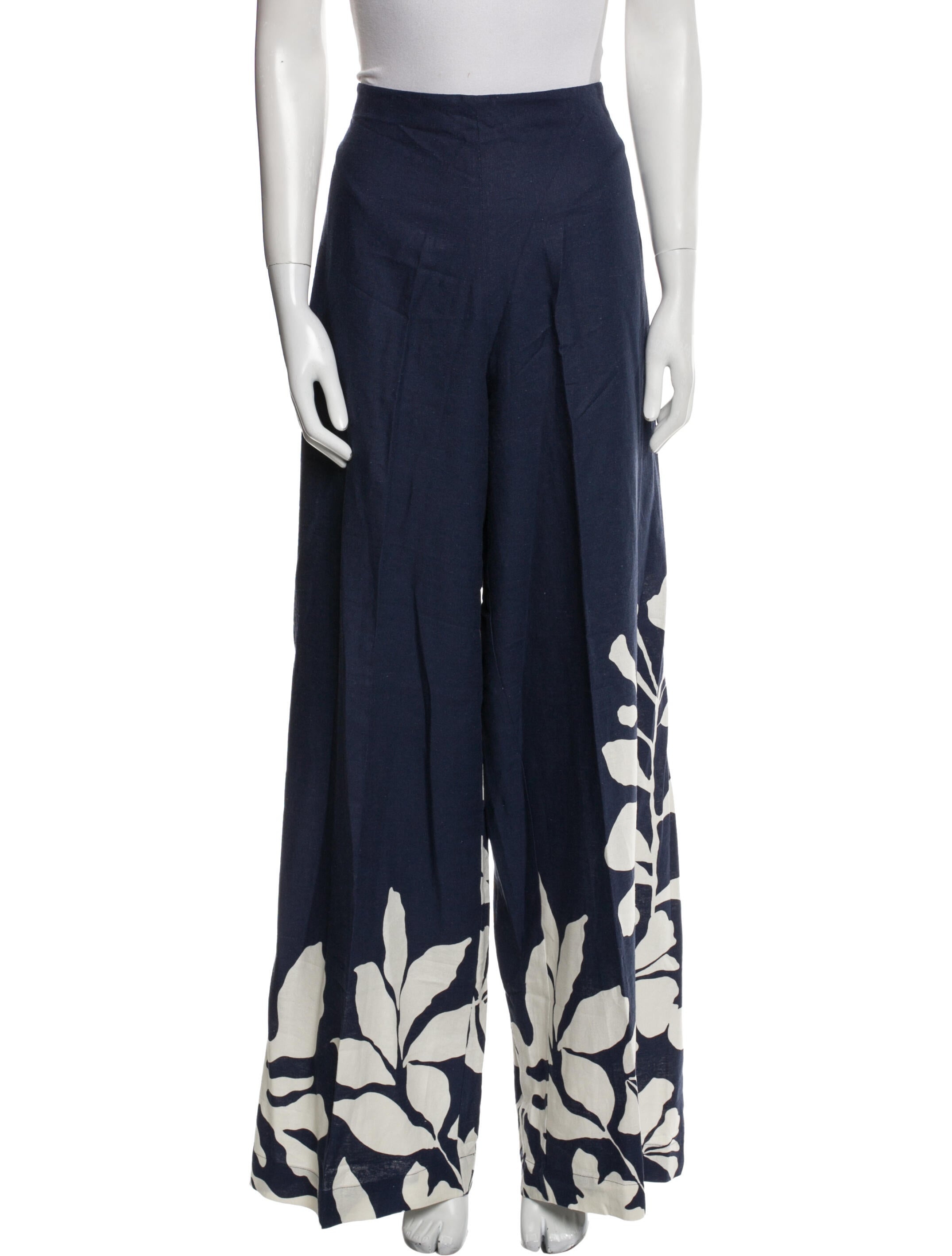 Andres Otalora Printed Wide Leg Pants w/ Tags