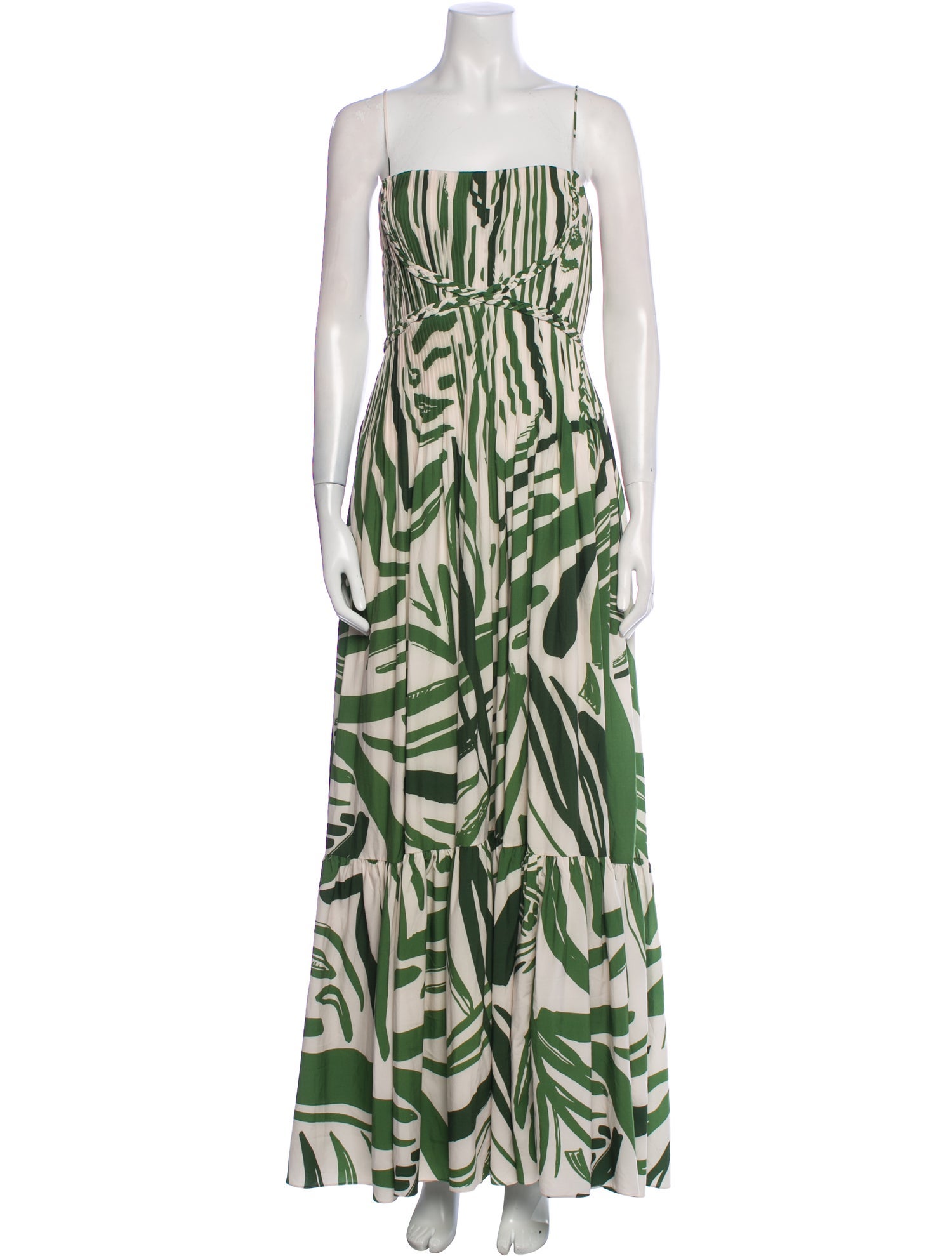 Andres Otalora Printed Long Dress