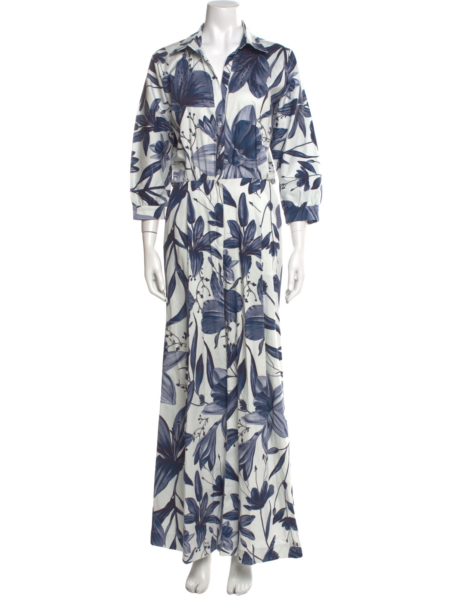 Andres Otalora Floral Print Jumpsuit
