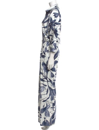 Andres Otalora Floral Print Jumpsuit