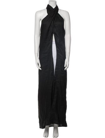 Andres Otalora Halterneck Sleeveless Tunic