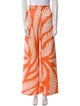 Andres Otalora Printed Wide Leg Pants