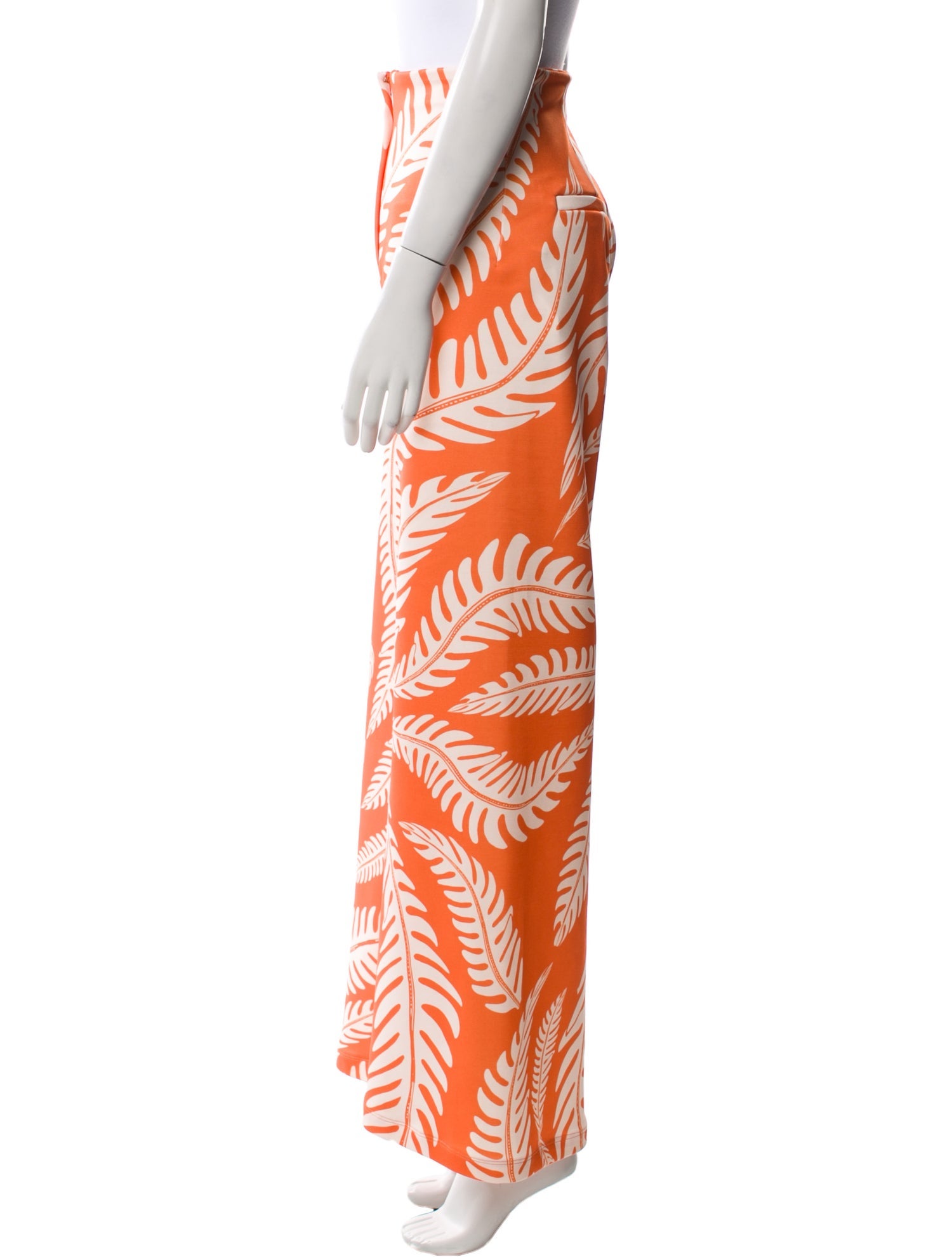 Andres Otalora Printed Wide Leg Pants