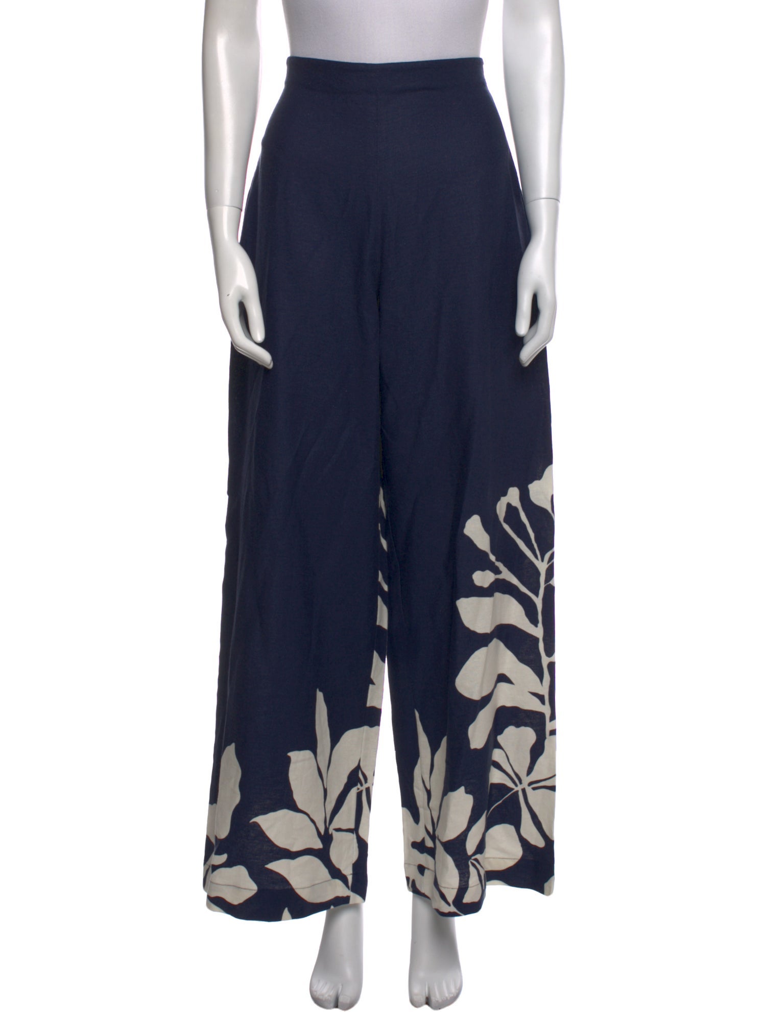 Andres Otalora Graphic Print Wide Leg Pants