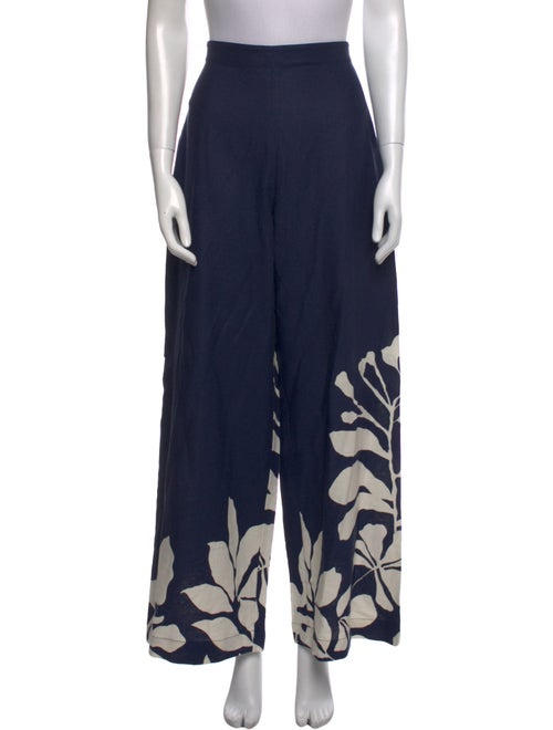 Andres Otalora Graphic Print Wide Leg Pants