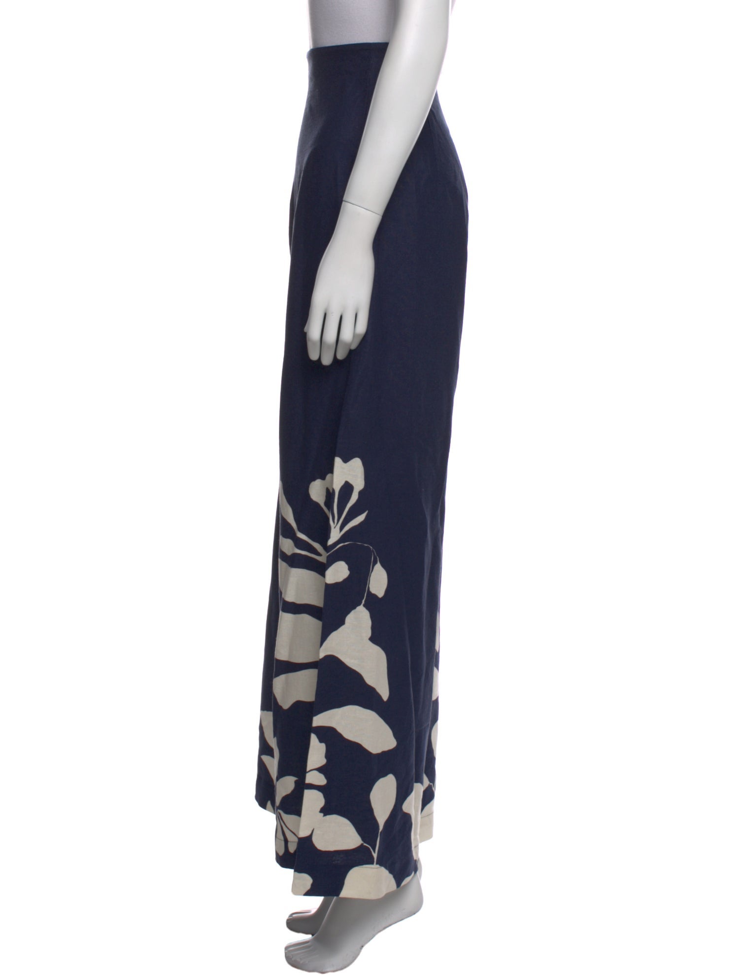 Andres Otalora Graphic Print Wide Leg Pants